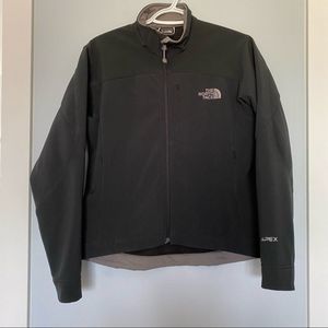 The north face apex soft shell jacket EUC black S